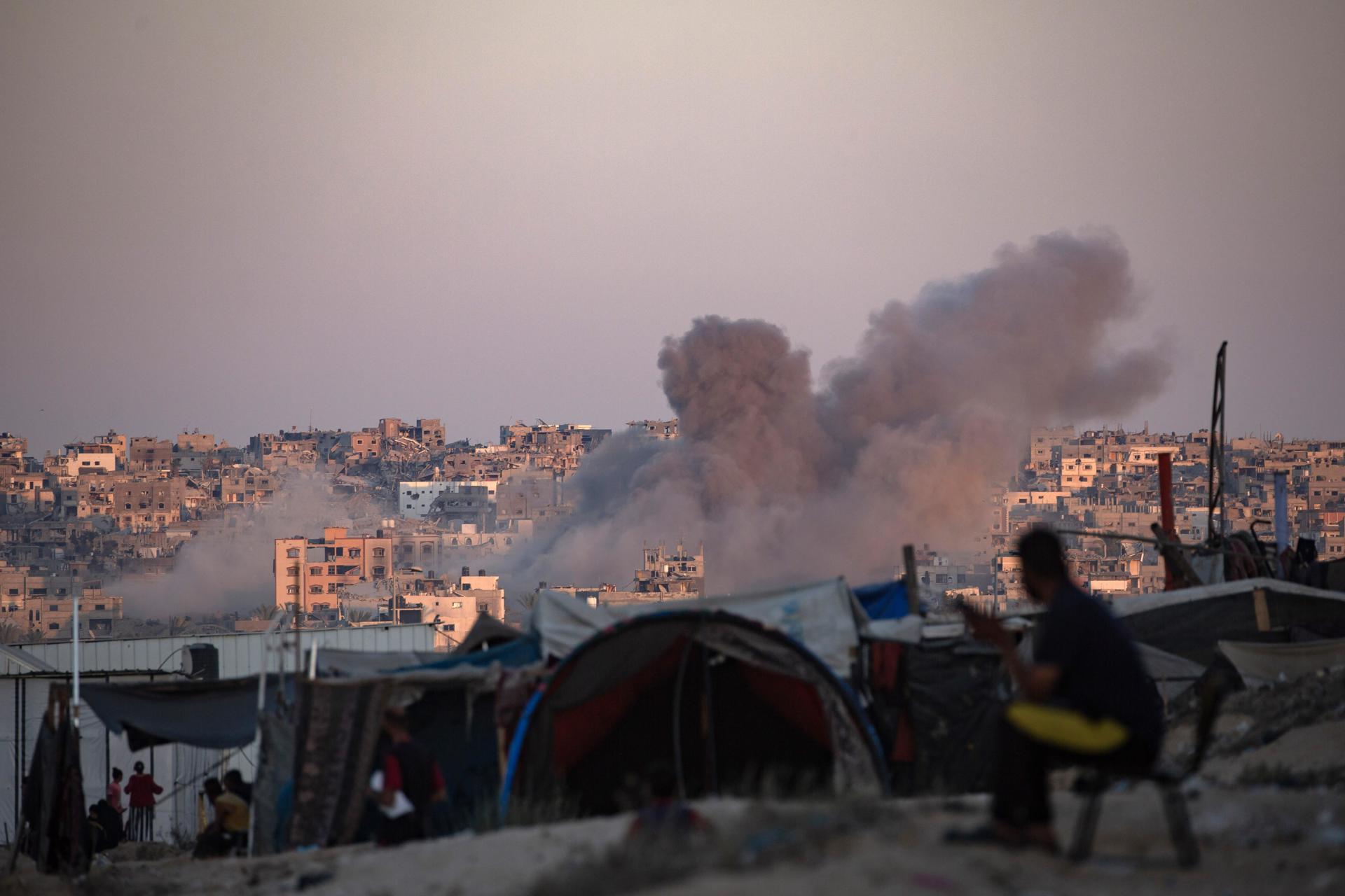EEUU cree que la semana próxima podría llegarse a un acuerdo para un alto al fuego en Gaza