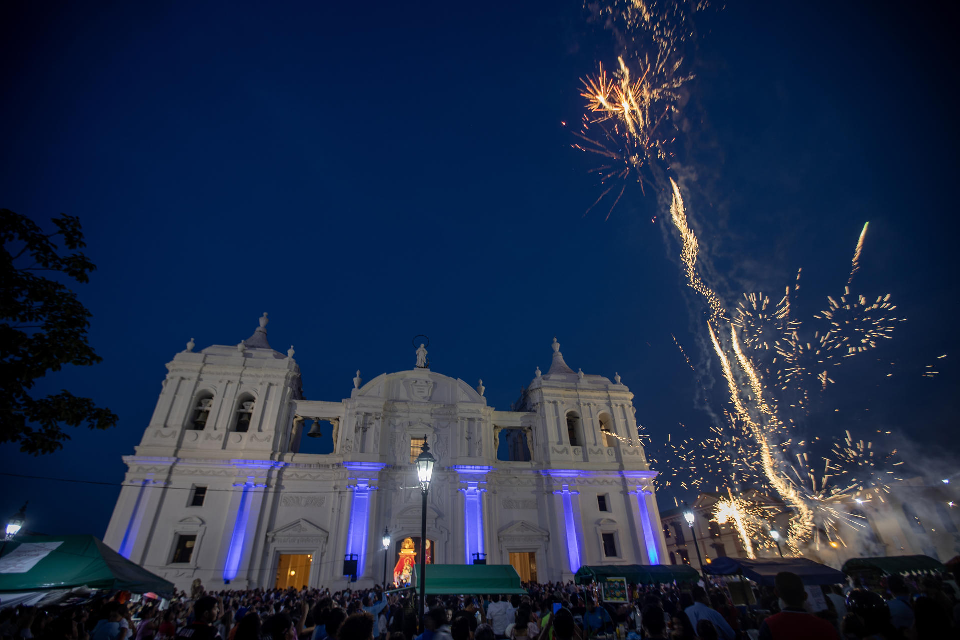 Católicos piden salud y trabajo en la celebración de la tradicional «Gritería chiquita»