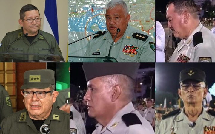 Estos son los seis nuevos generales del Ejército, uno es el suegro de Camila Ortega