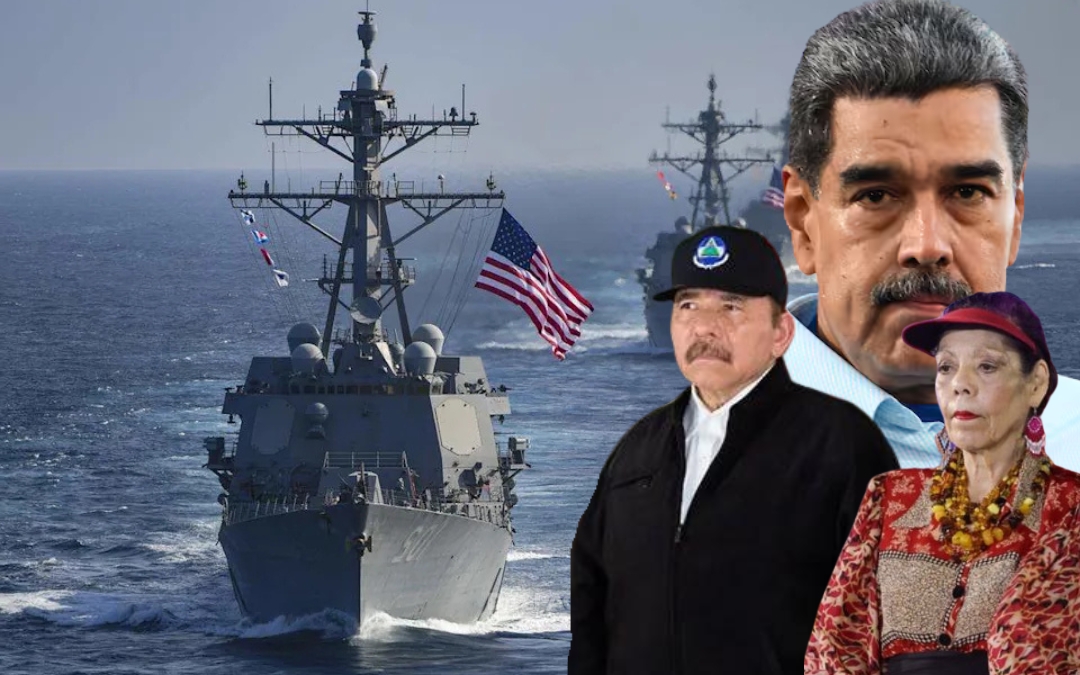 Ortega y Murillo exigen a EE.UU. retirar su flota del Caribe y lo acusan de querer adueñarse de los recursos de Venezuela