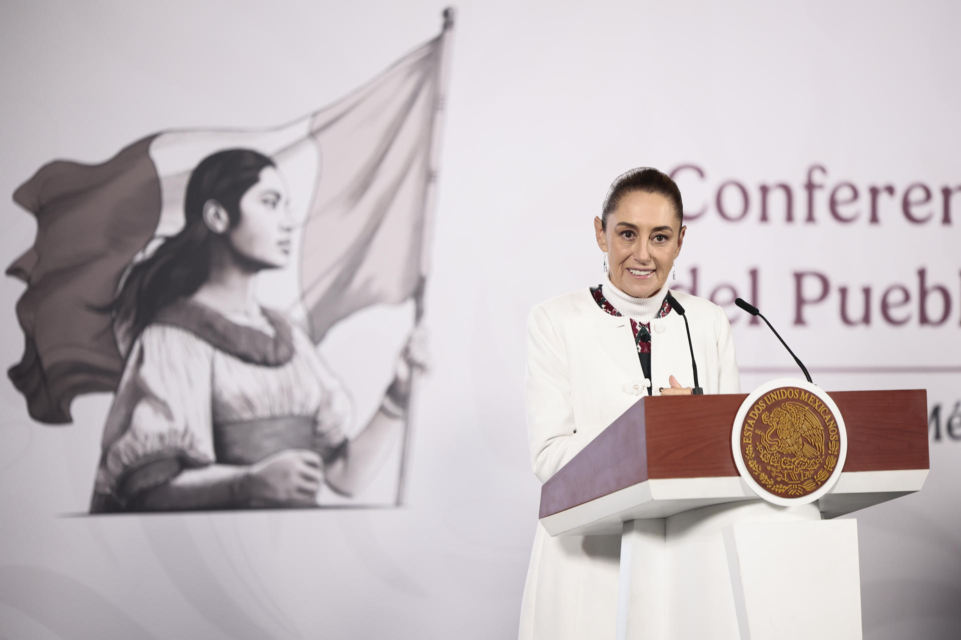 Sheinbaum asegura que no hay «ningún riesgo» para los visitantes durante el Mundial