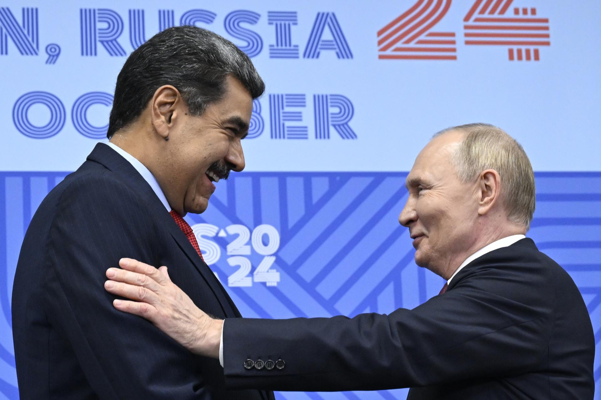 Putin recibe a Maduro y llama a Venezuela «socio fiable» de Rusia