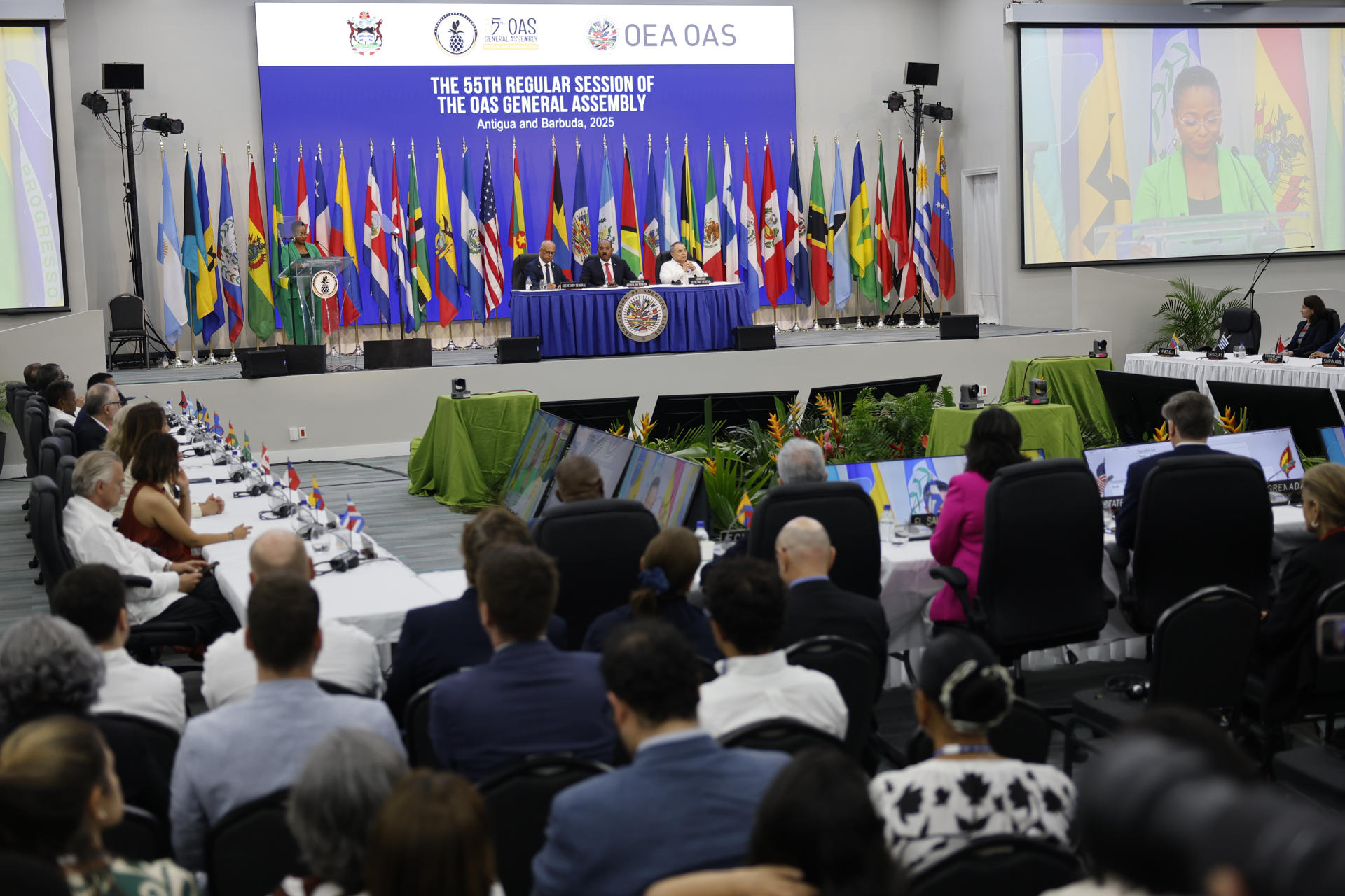 Asamblea de la OEA arranca con un llamado a la desescalada del conflicto en Oriente Medio