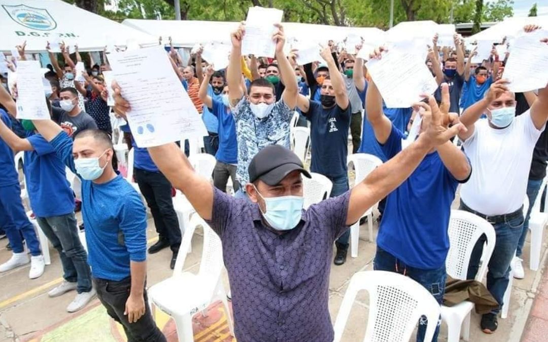 1,500 reos serán liberados el 19 de abril, sin cumplir penas, gracias al discrecional “perdón” de Daniel Ortega