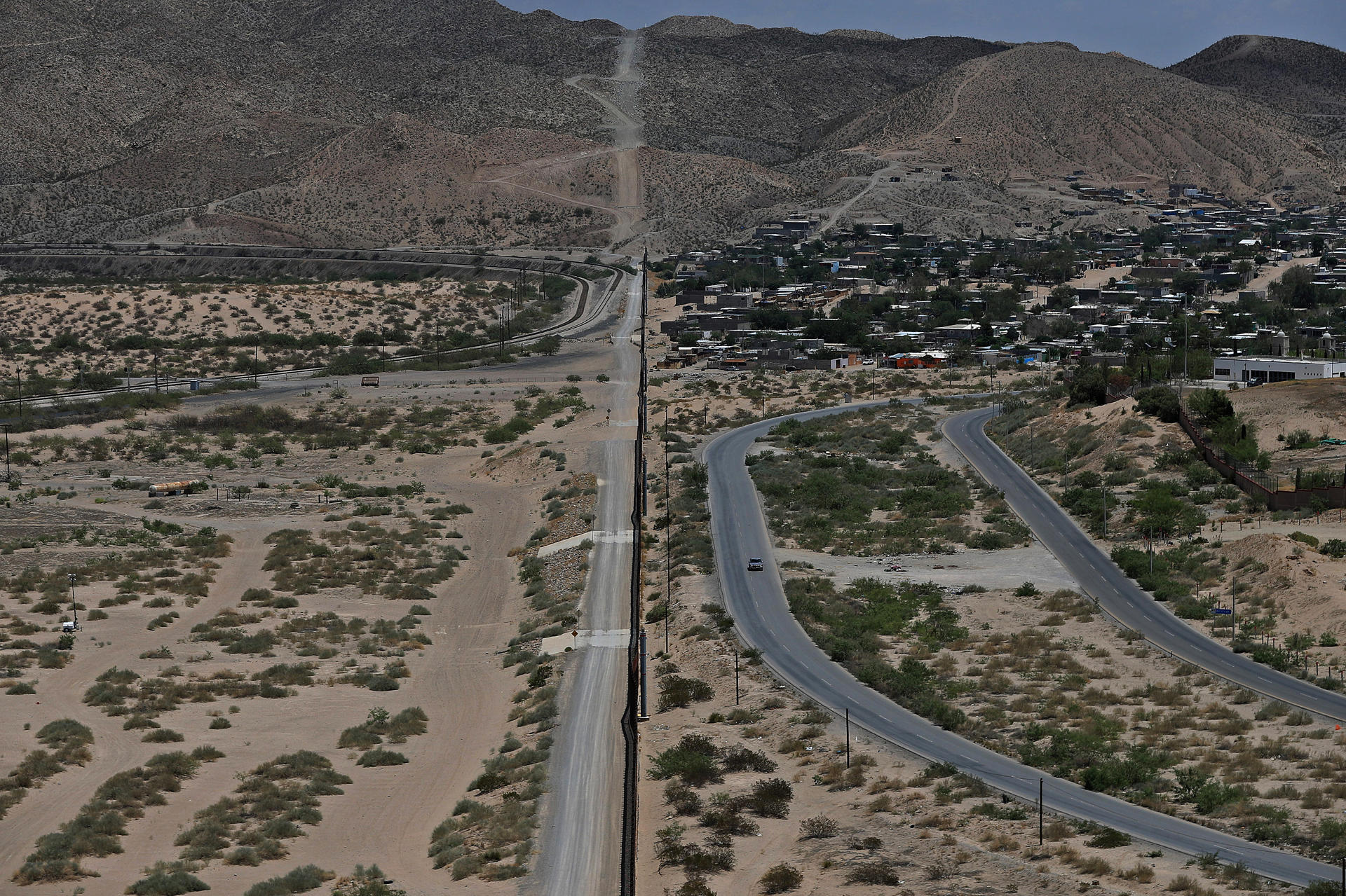 Pocos migrantes y una frontera vigilada, la imagen en El Paso en un año electoral